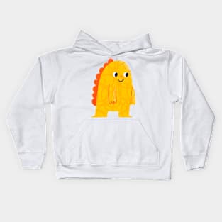 Yellow Monster Kids Hoodie